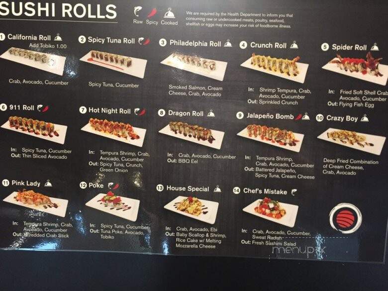 Sushi Spot - Plano, TX menu_pic