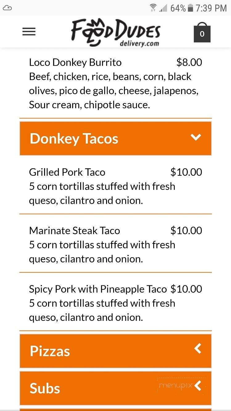 Crazy Donkey Burrito Grill - Menasha, WI
