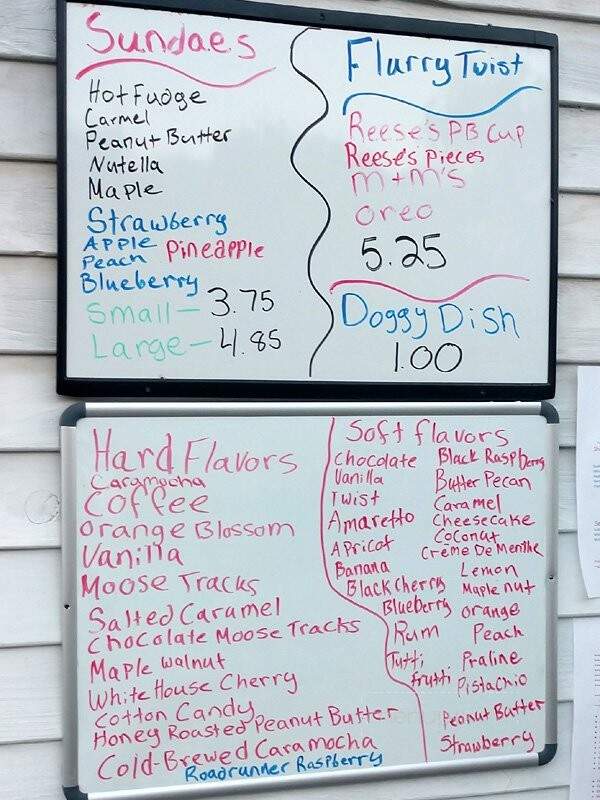 Shaggy's Seafood Shack - Woodsville, NH menu_pic
