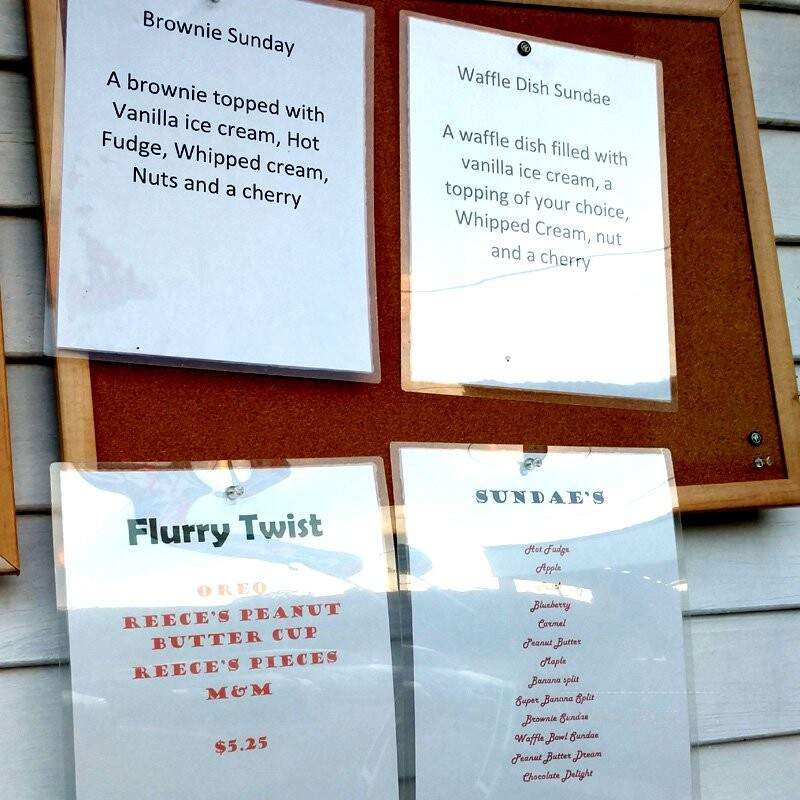 Shaggy's Seafood Shack - Woodsville, NH menu_pic