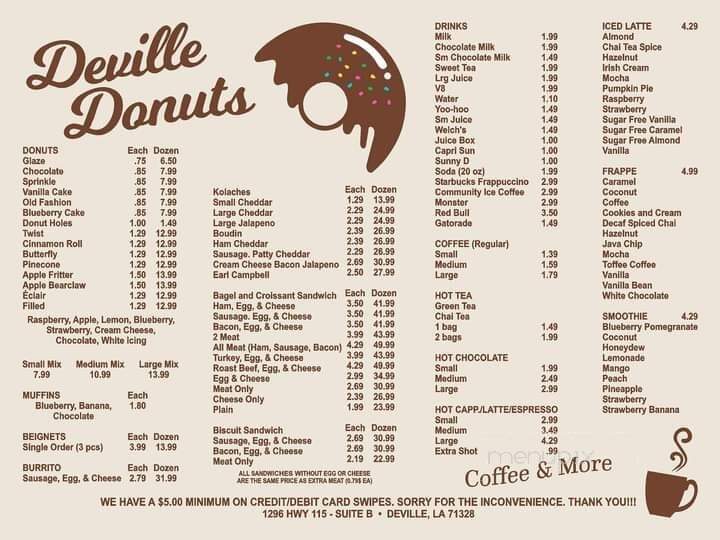 Donuts Coffee & More - Alexandria, LA
