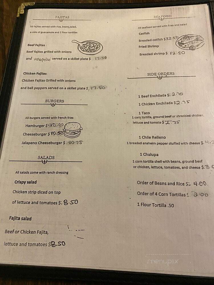 Rio Bravo - Terlingua, TX menu_pic