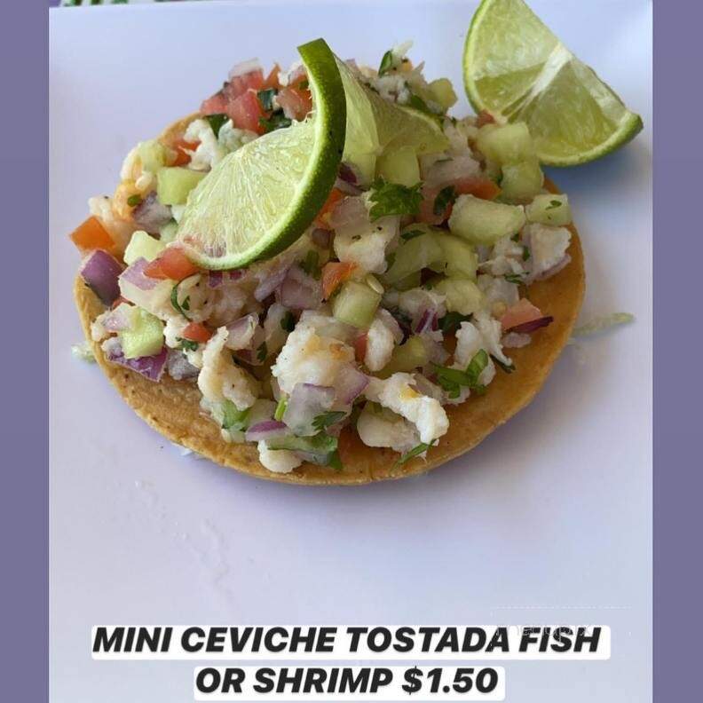 Mariscos Las Palmas - Vista, CA menu_pic