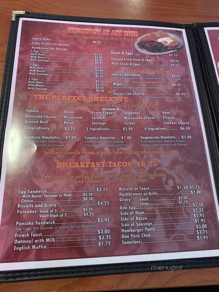 Southern Recipe - Irving, TX menu_pic
