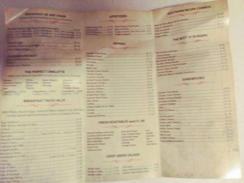 Southern Recipe - Irving, TX menu_pic