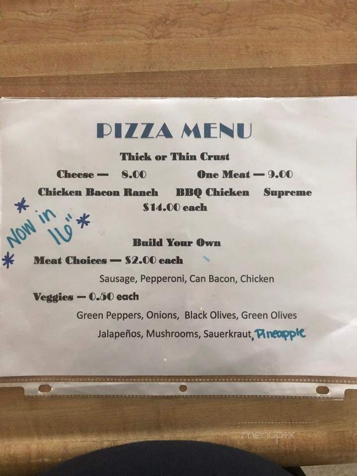 Horseshoe Tavern - Prairie Du Chien, WI menu_pic