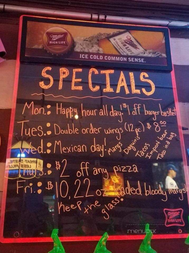 Horseshoe Tavern - Prairie Du Chien, WI menu_pic