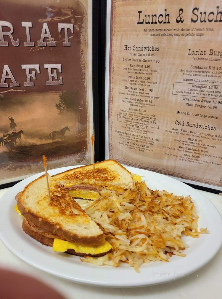 Lariat Cafe - Gillette, WY menu_pic