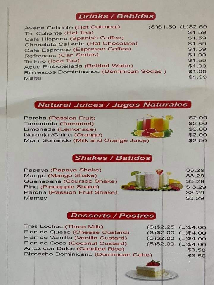 El Rey De Los Pollos - Kissimmee, FL menu_pic