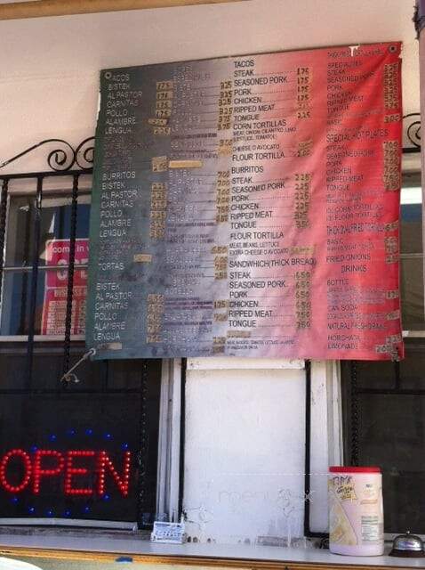 Martin Tacos - Belle Glade, FL menu_pic