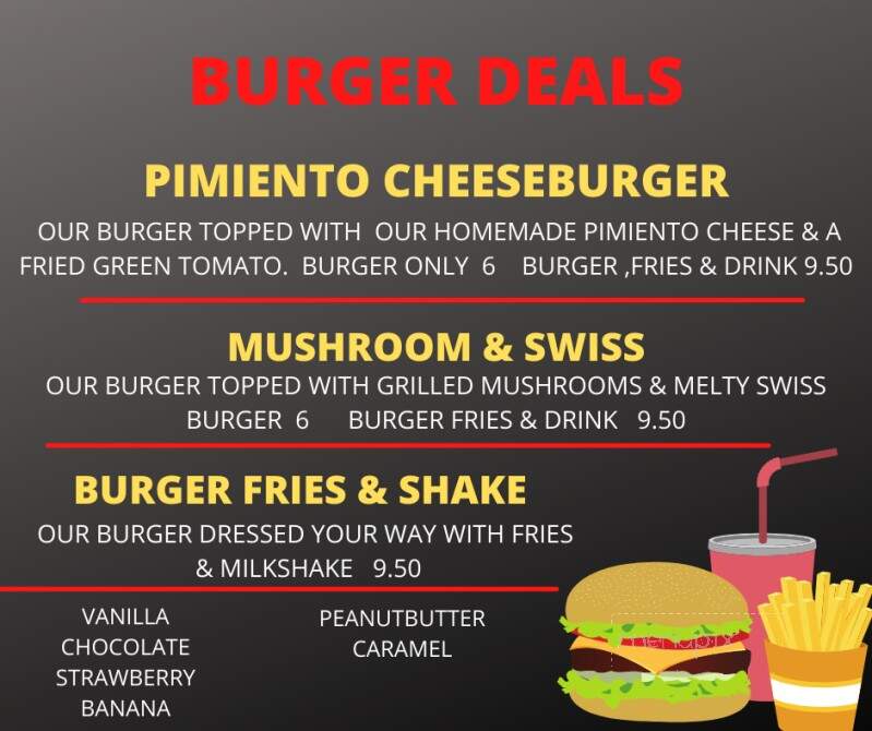 Ranger Grill - Lewisburg, KY menu_pic