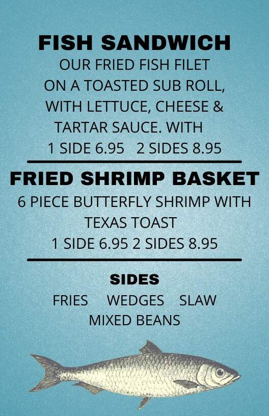 Ranger Grill - Lewisburg, KY menu_pic