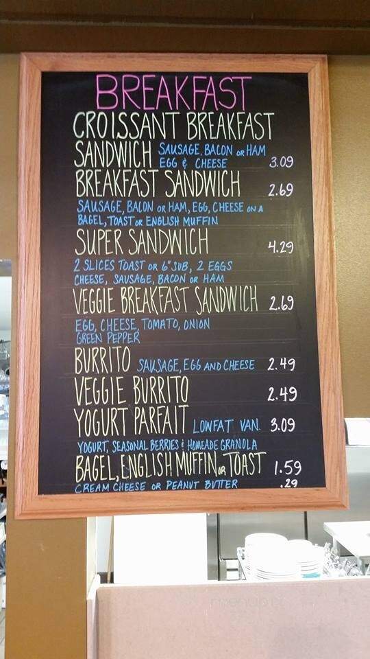 Grounds - Cokato, MN menu_pic