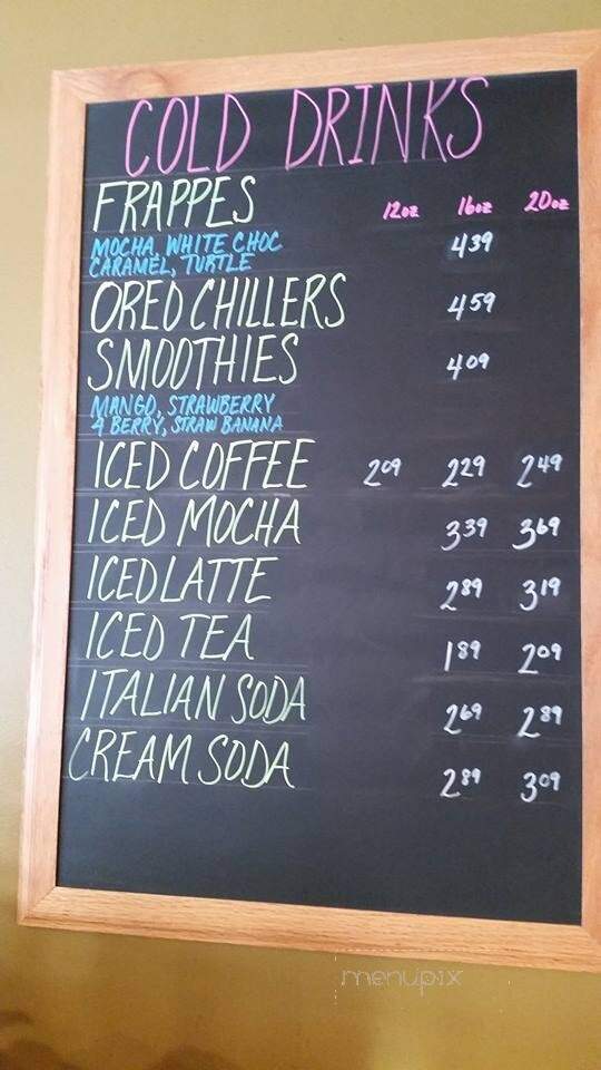 Grounds - Cokato, MN menu_pic