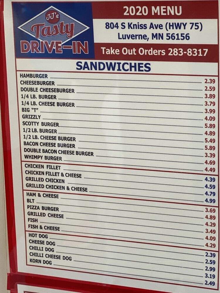 Tasty Drive In - Luverne, MN