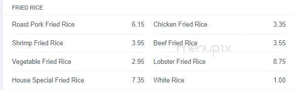 China Buffet - Ellwood City, PA menu_pic