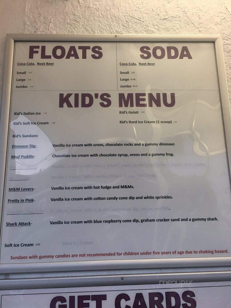 Pepe's - Mount Carmel, PA menu_pic