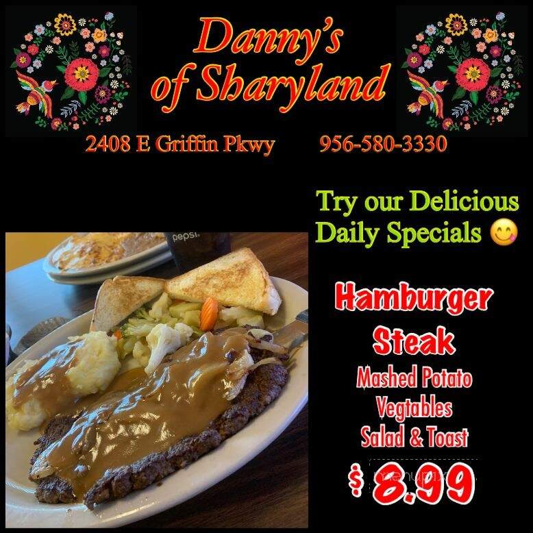 Danny's Mexican Restaurant - Mission, TX menu_pic