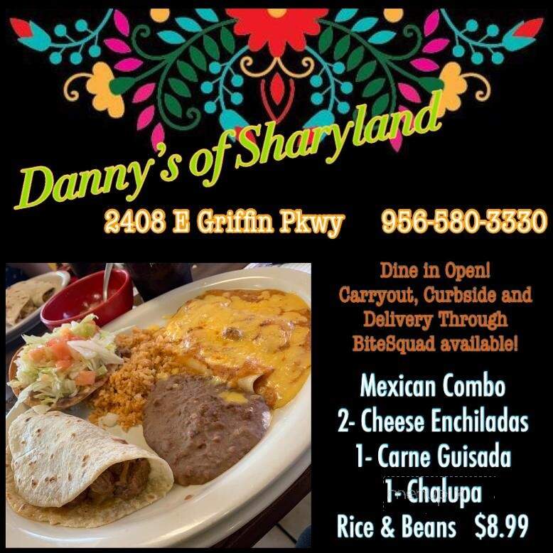 Danny's Mexican Restaurant - Mission, TX menu_pic