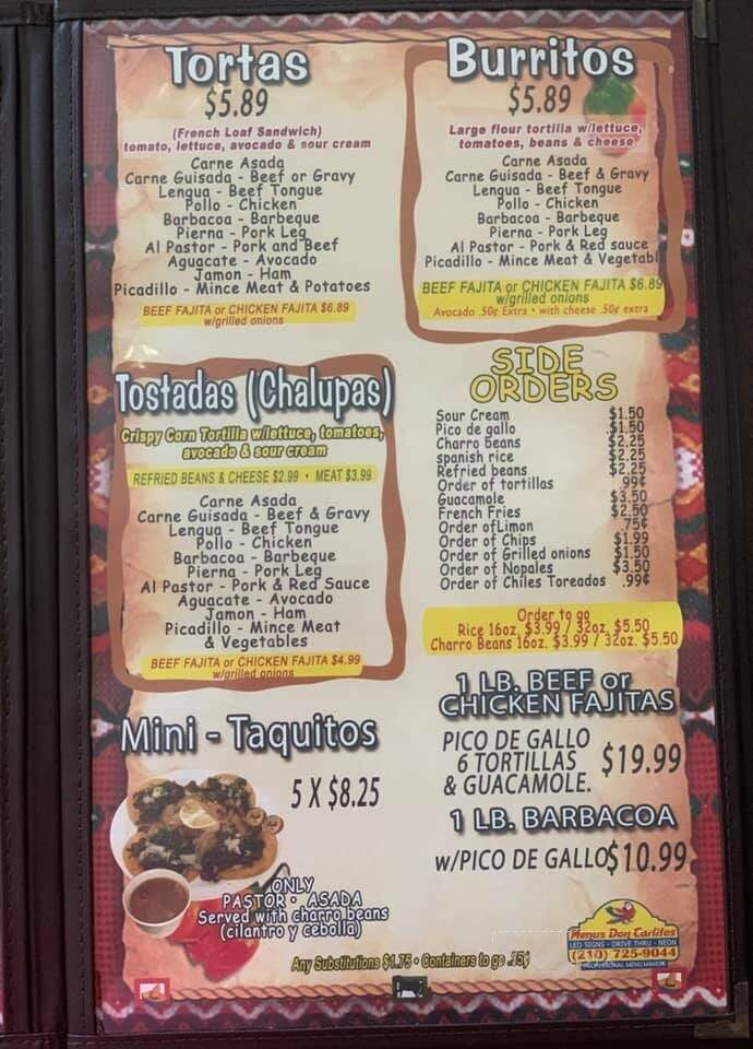 Taqueria El Rodeo De Jalisco - San Antonio, TX menu_pic