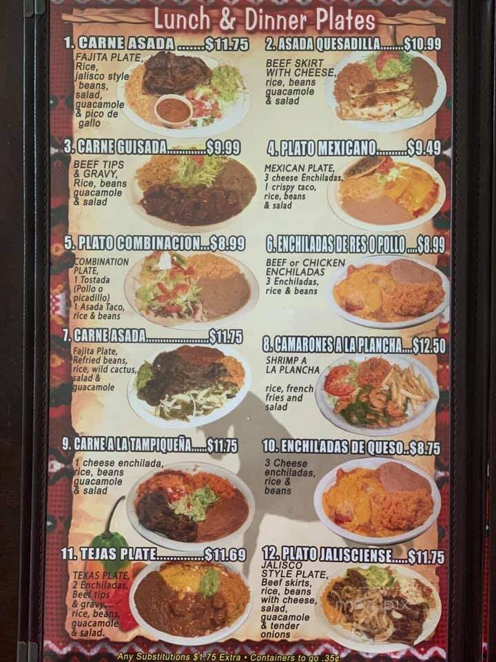 Taqueria El Rodeo De Jalisco - San Antonio, TX menu_pic