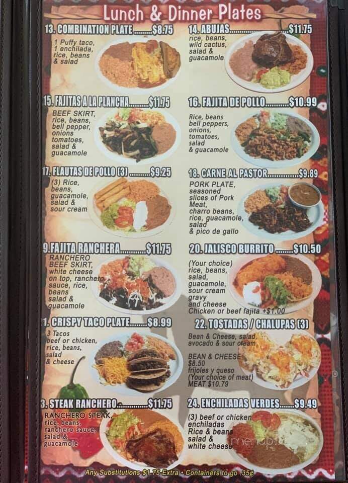 Taqueria El Rodeo De Jalisco - San Antonio, TX menu_pic