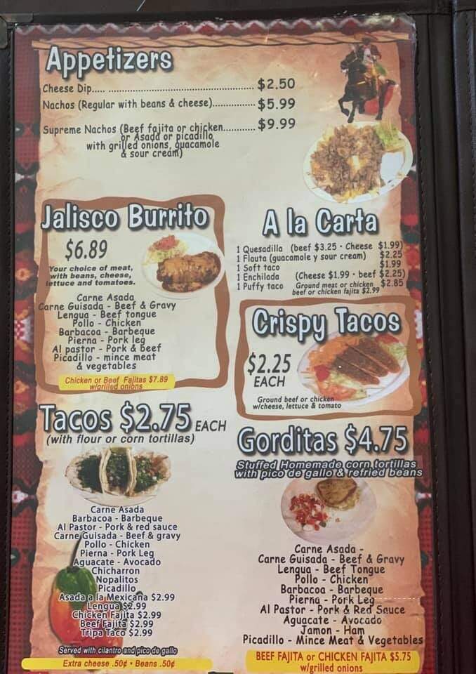 Taqueria El Rodeo De Jalisco - San Antonio, TX menu_pic