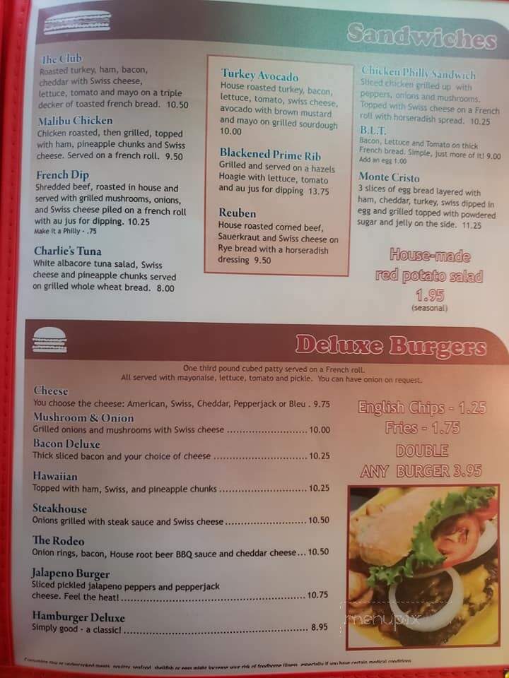 Hazels Good Eats - Clarkston, WA menu_pic