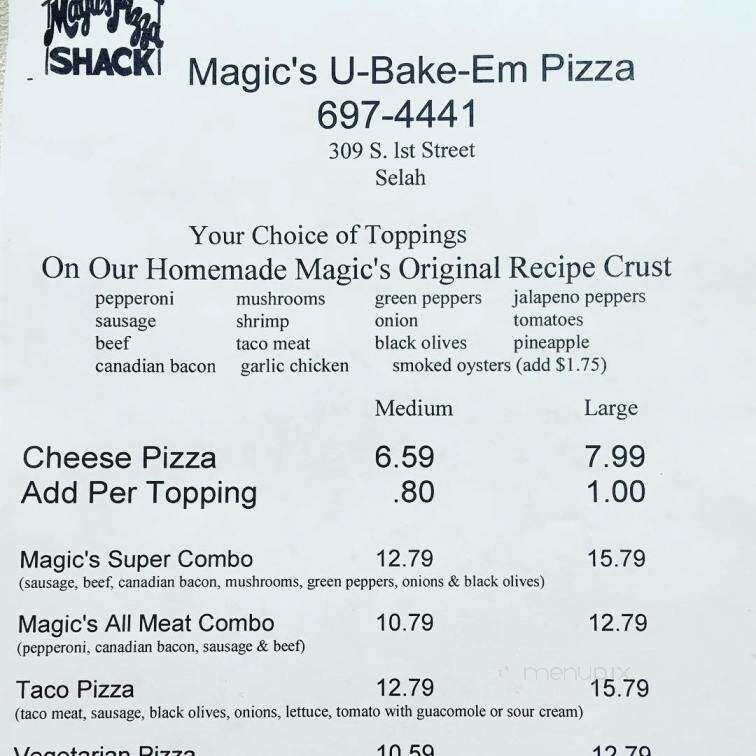 Magic's Pizza Shack - Selah, WA