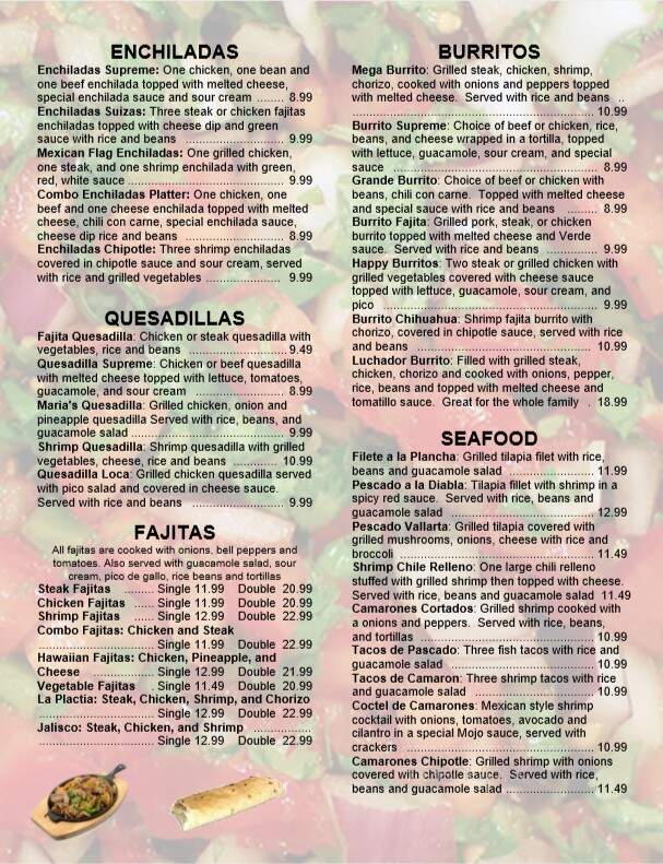 La Placita Mexican Restaurant - Madison, AL menu_pic