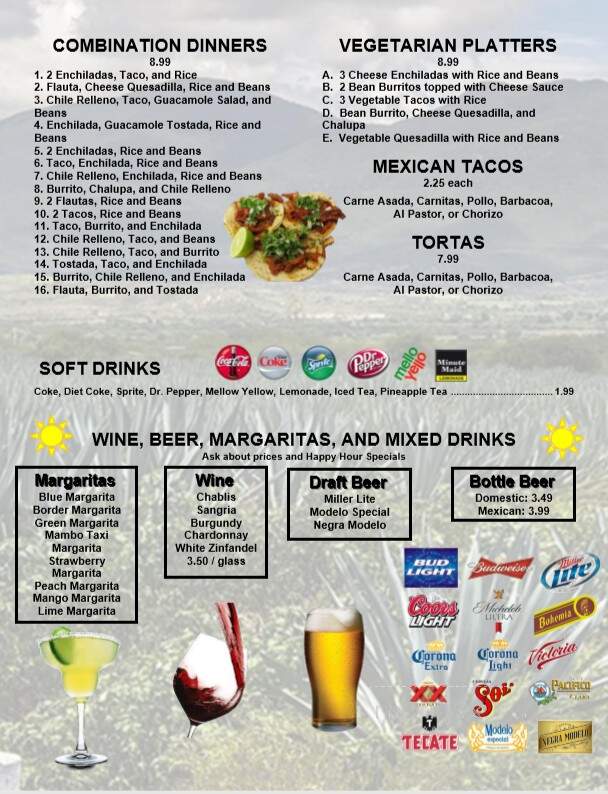 La Placita Mexican Restaurant - Madison, AL menu_pic