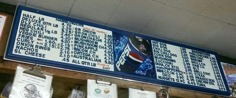 Hamburger Stand - Springville, CA menu_pic