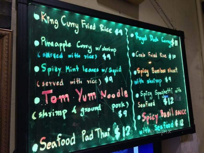 Spices Thai Kitchen - Arcadia, CA menu_pic