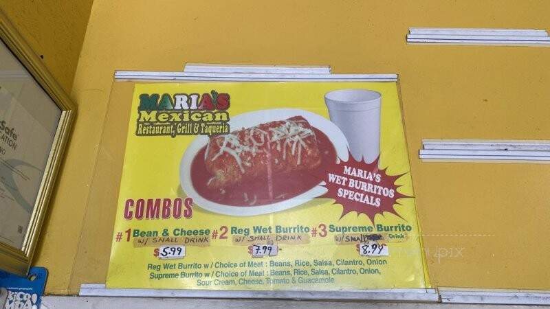 Maria's Tacos - Pomona, CA menu_pic