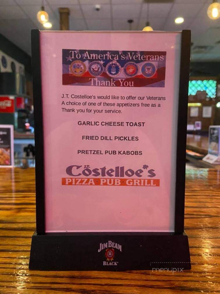 JT Costello's - Springfield, IL menu_pic