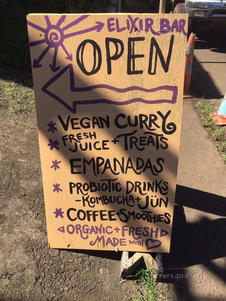 Roots Alchemy - Hawi, HI menu_pic