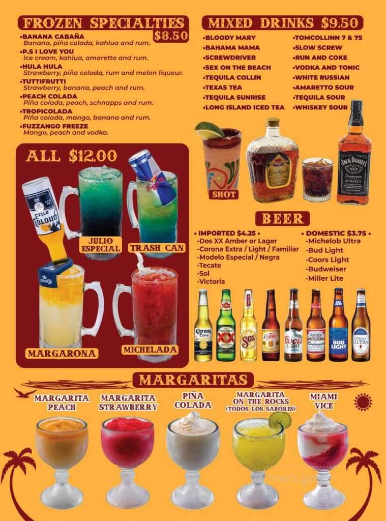 El Rodeo - Opelika, AL menu_pic