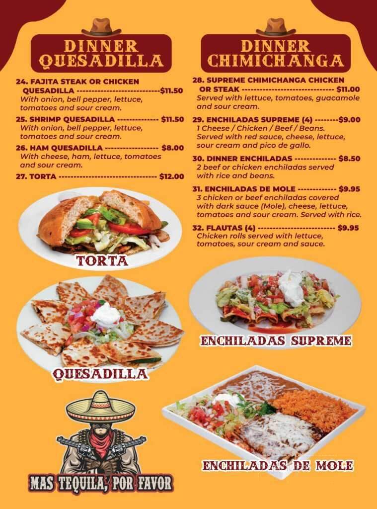 El Rodeo - Opelika, AL menu_pic
