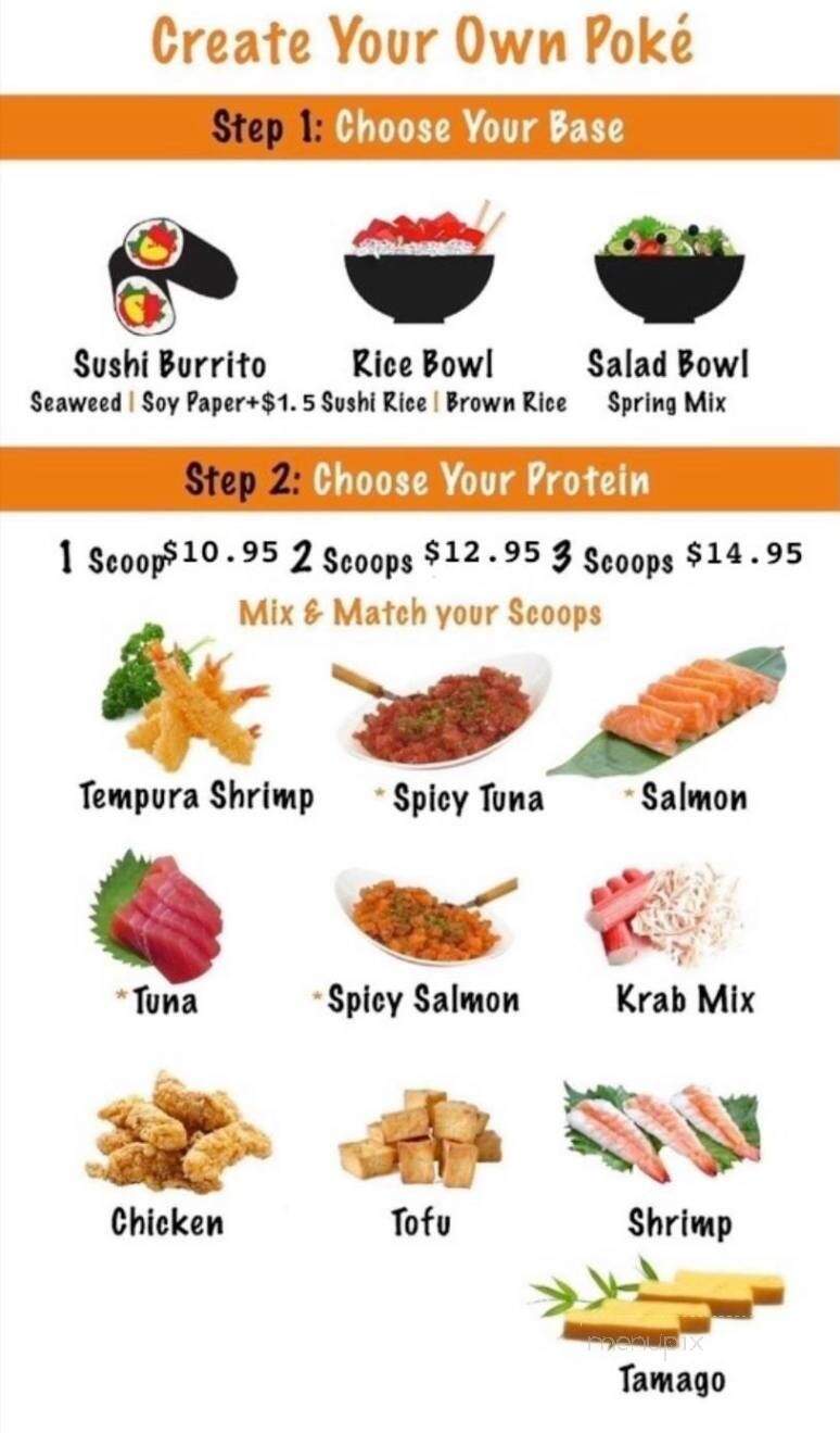 Poke Island Plus - Oldsmar, FL menu_pic