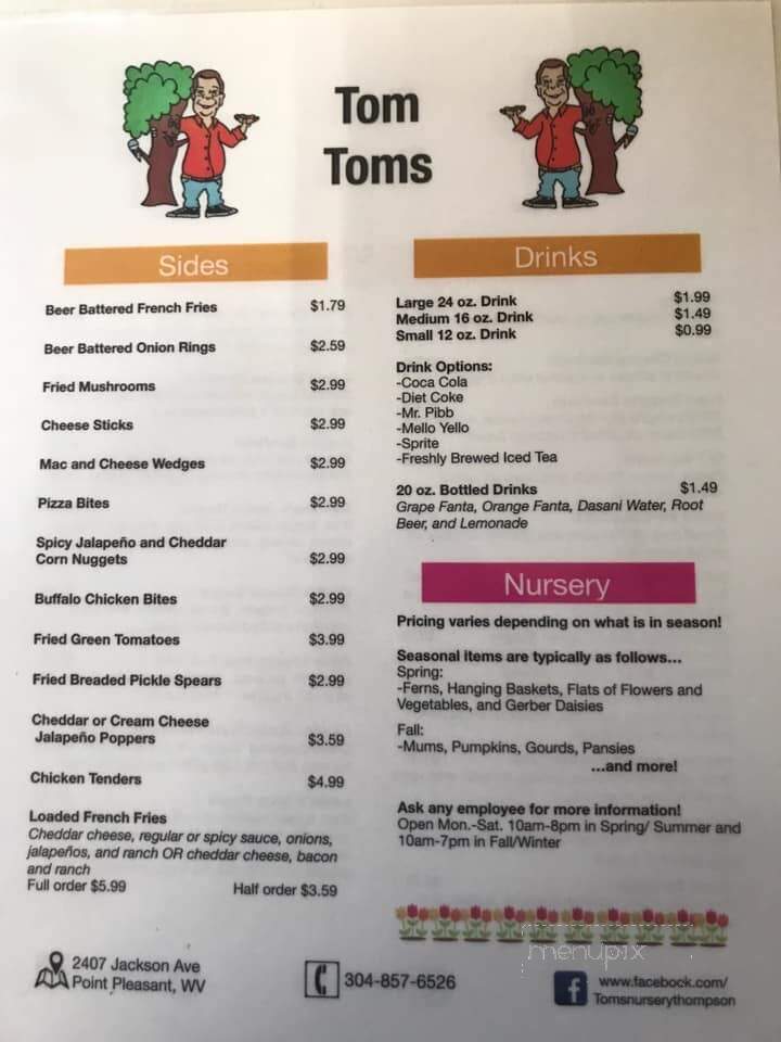 Tom Tom's - Point Pleasant, WV