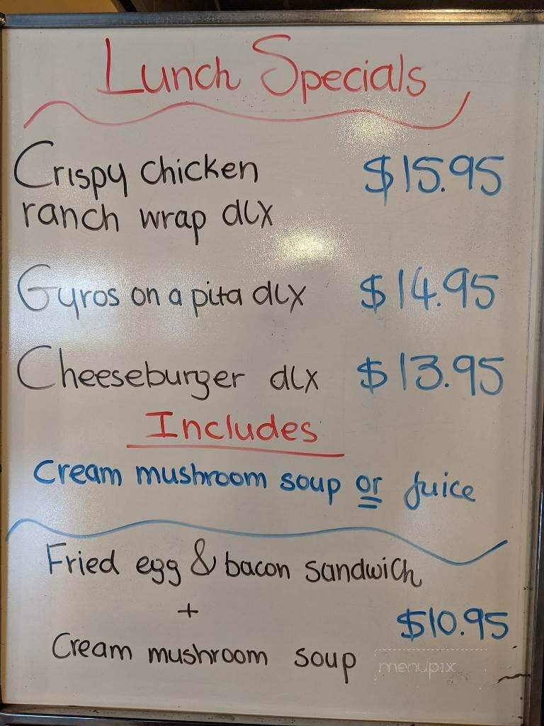Nikos Restaurant and Bar - Parkhill, ON menu_pic