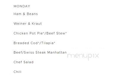 Poe's Brothers Cafeteria - Mooresville, IN menu_pic