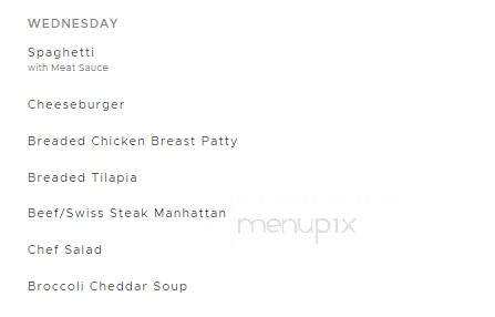 Poe's Brothers Cafeteria - Mooresville, IN menu_pic