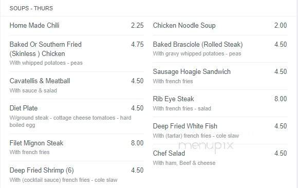 Golden Dawn Restaurant - Youngstown, OH menu_pic