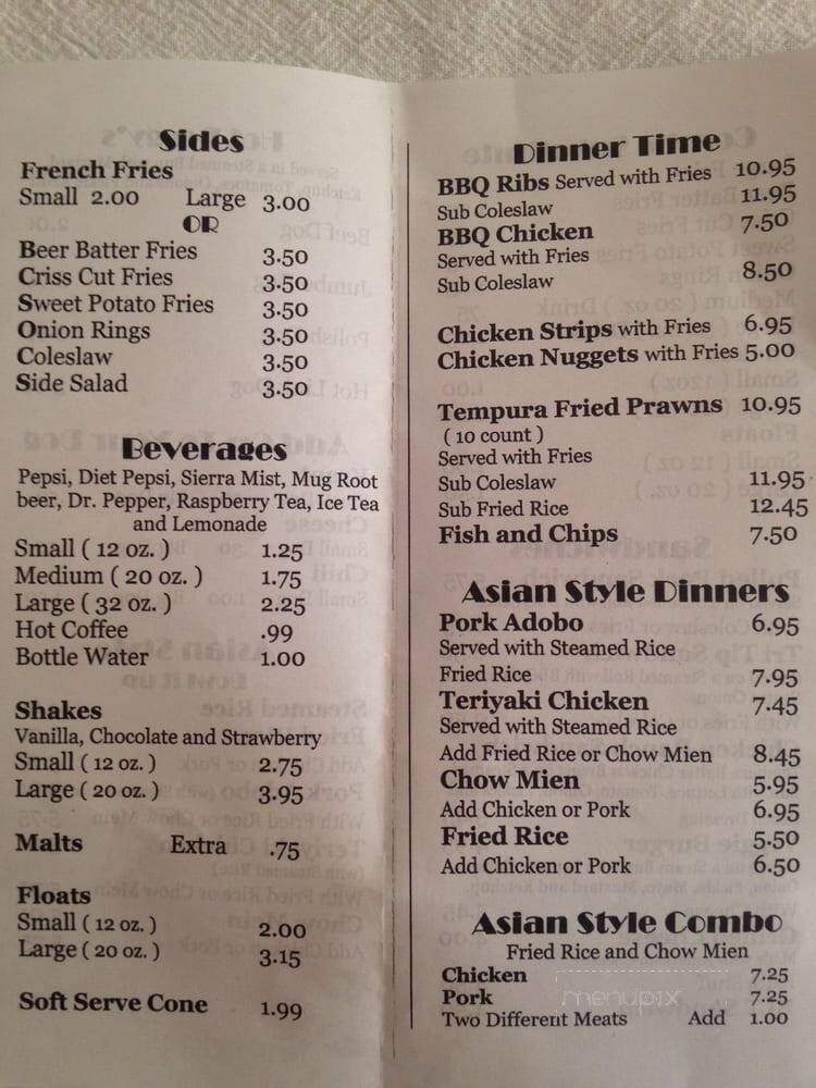 MATTs Take Out - Copperopolis, CA menu_pic