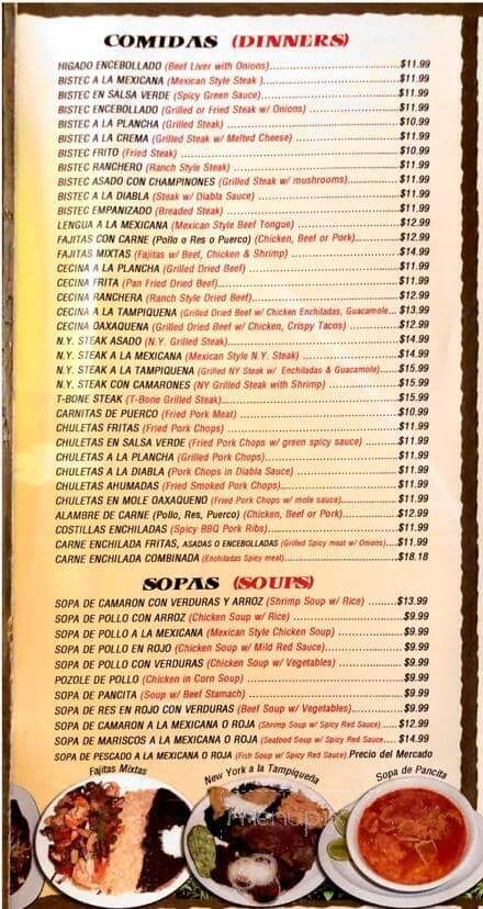 El Oaxaqueno 2 - New Brunswick, NJ menu_pic