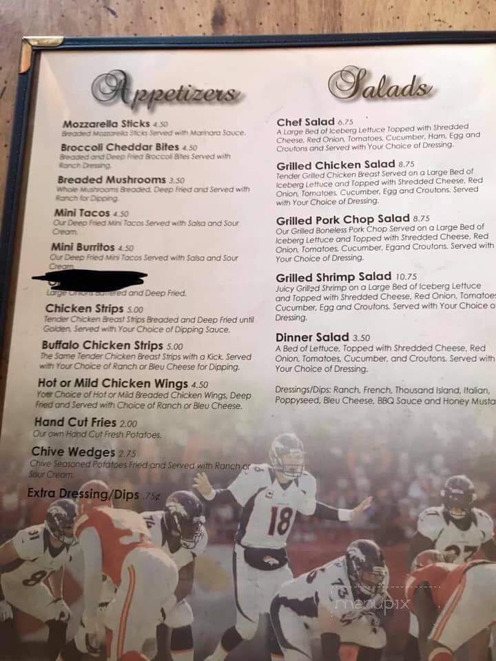 Dooley's Sports Bar & Grill - San Pierre, IN menu_pic
