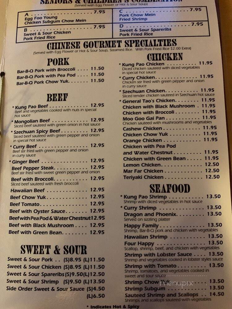Golden Rose Lounge - Hood River, OR menu_pic