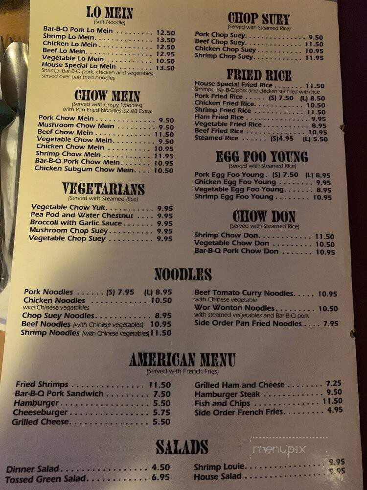 Golden Rose Lounge - Hood River, OR menu_pic