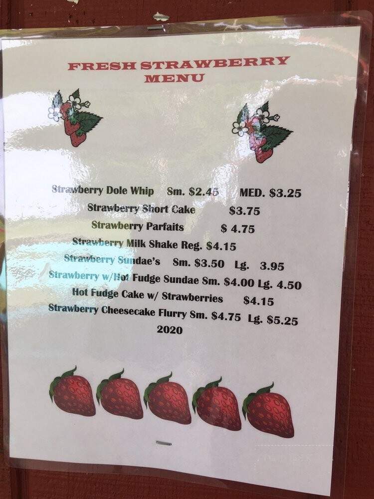 Dave's Place - Townville, PA menu_pic